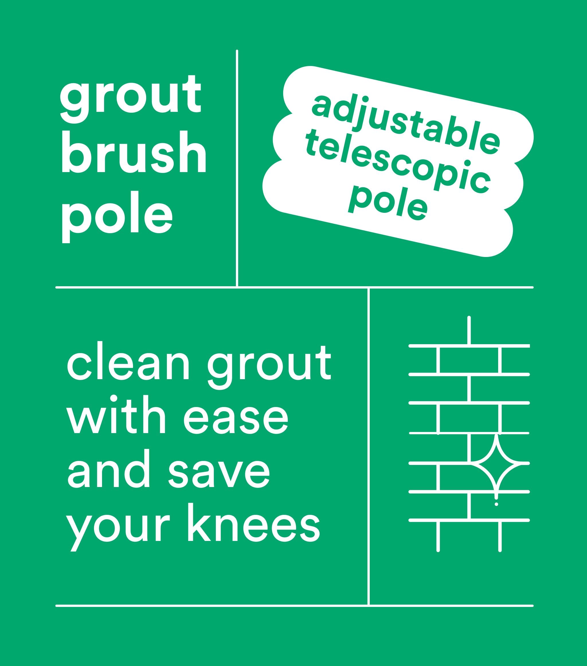 Grout Brush Pole