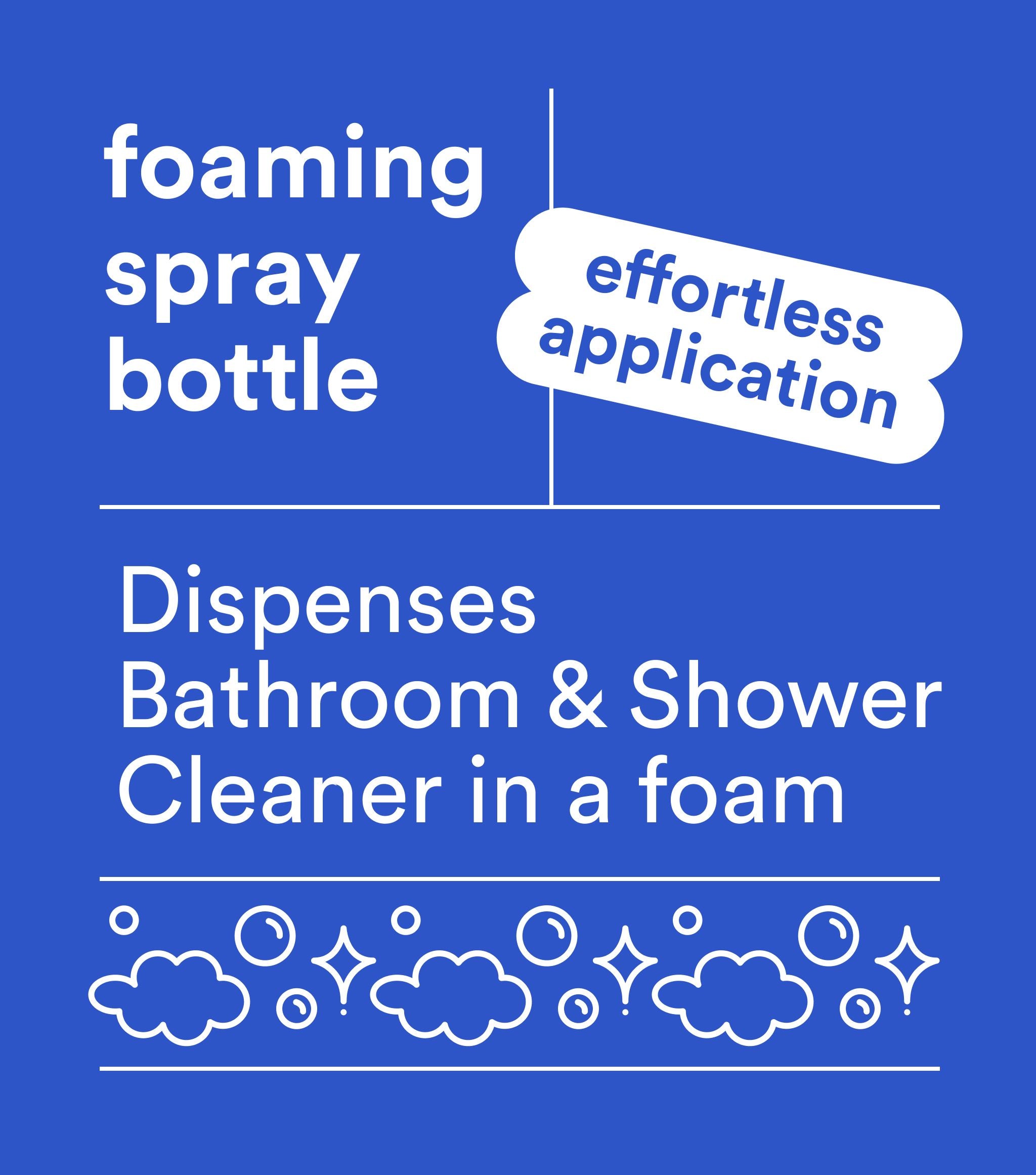 Foaming Spray Bottle (Bathroom)