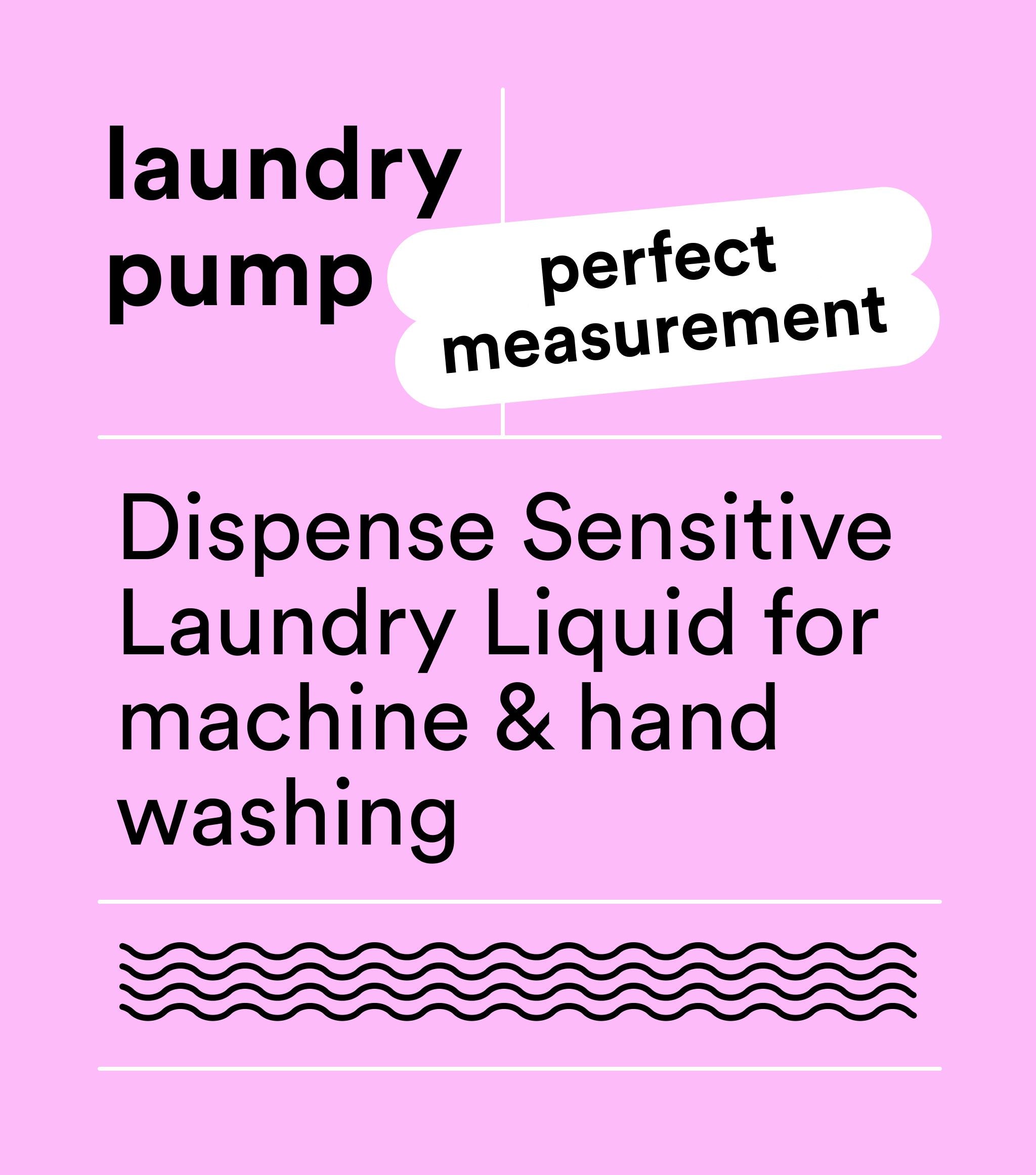 Laundry Pump Dispenser